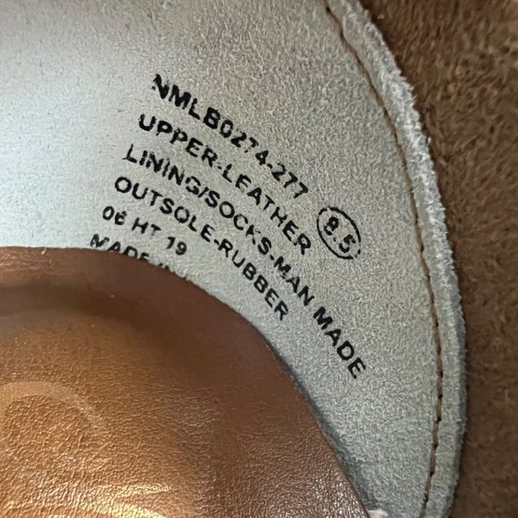 Naughty Monkey Saffron Womens Ankle Boot Taupe Suede Snake Print size 8.5 - Picture 14 of 15